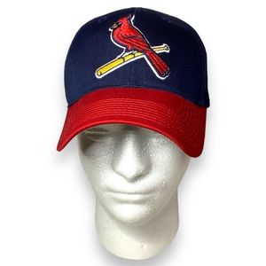 Outdoor Cap Team MLB St Louis Cardinals Mens Baseball Cap, Navy, OSFA